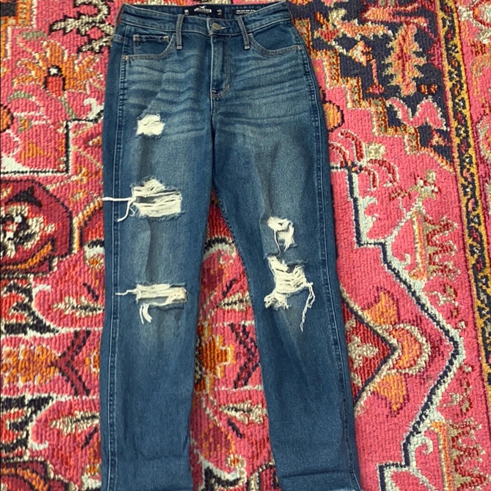 Hollister mom jeans